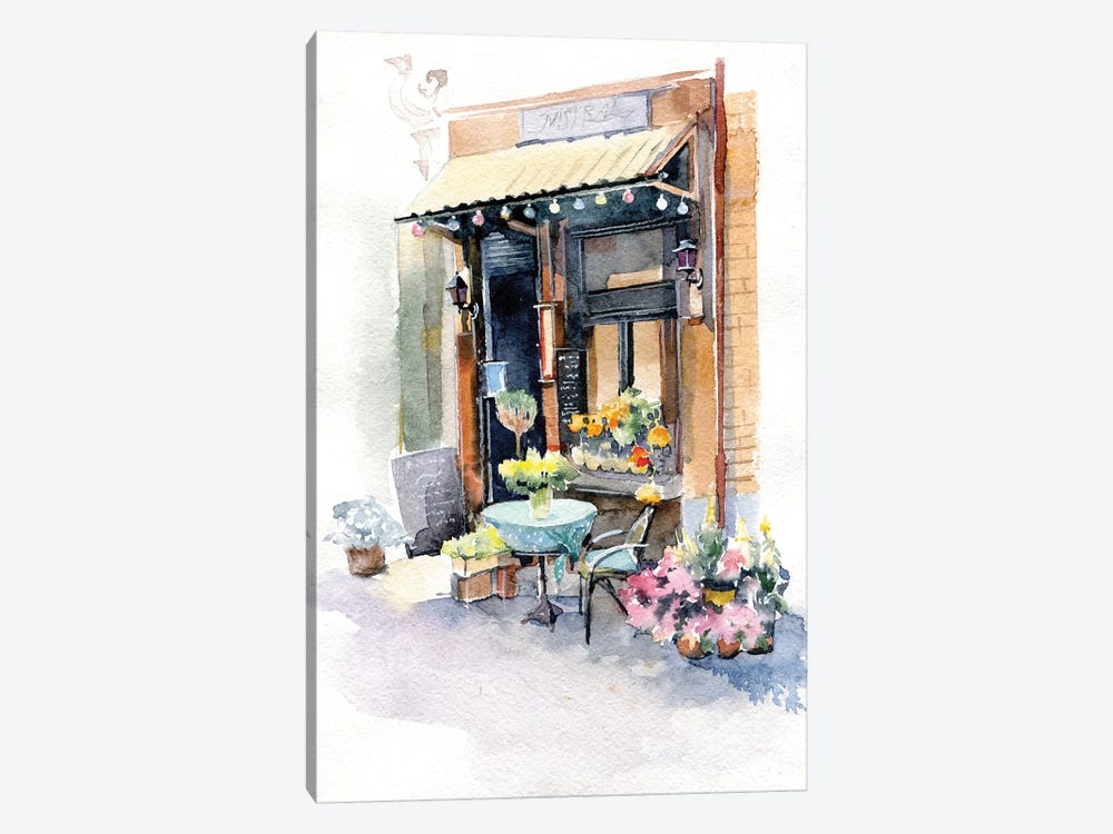Small Shop by Marina Ignatova 1-piece Art Print