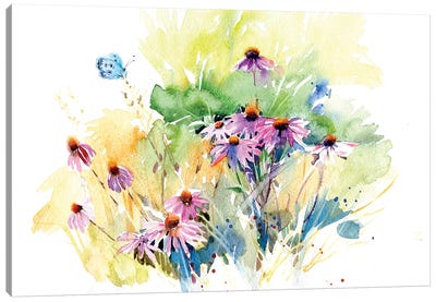 Flower Meadow Canvas Art Print