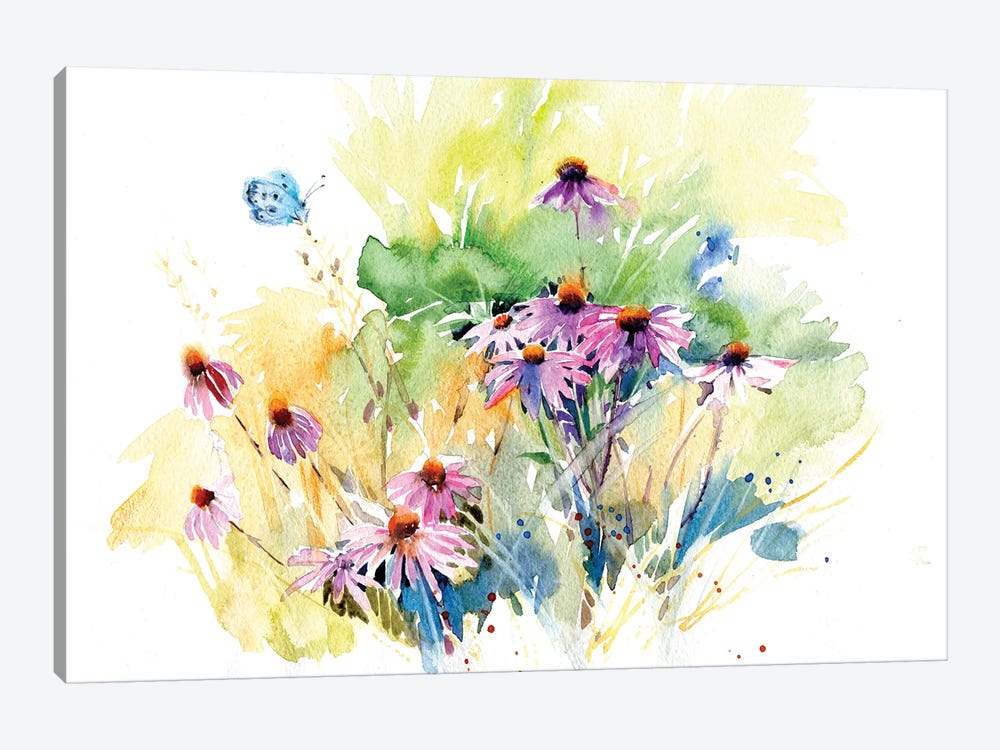 Flower Meadow by Marina Ignatova 1-piece Art Print