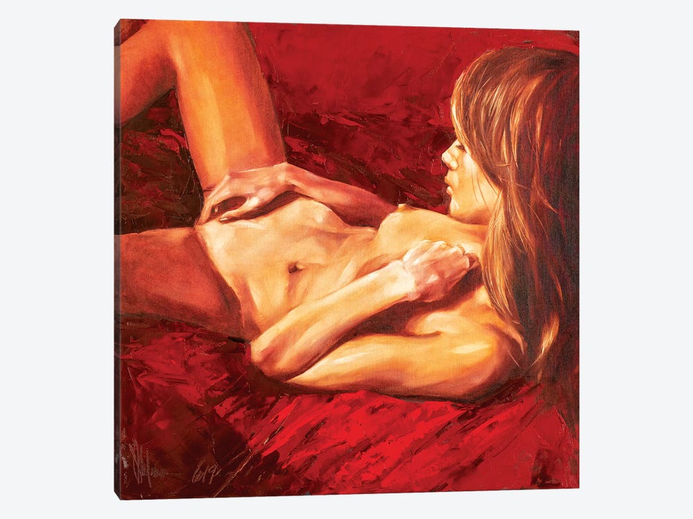 Red Morning by Igor Shulman 1-piece Canvas Print