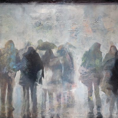 Facking Winter by Igor Shulman framed canvas print