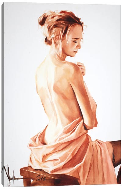 Modesty Canvas Art Print - Igor Shulman