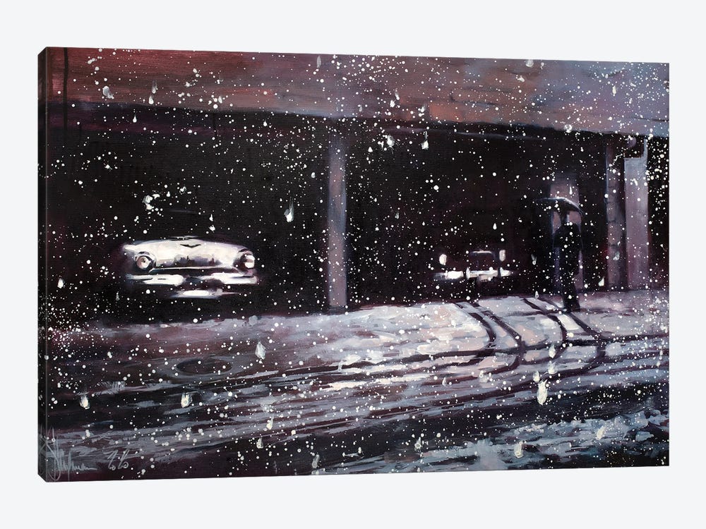 Winter NY by Igor Shulman 1-piece Canvas Art Print