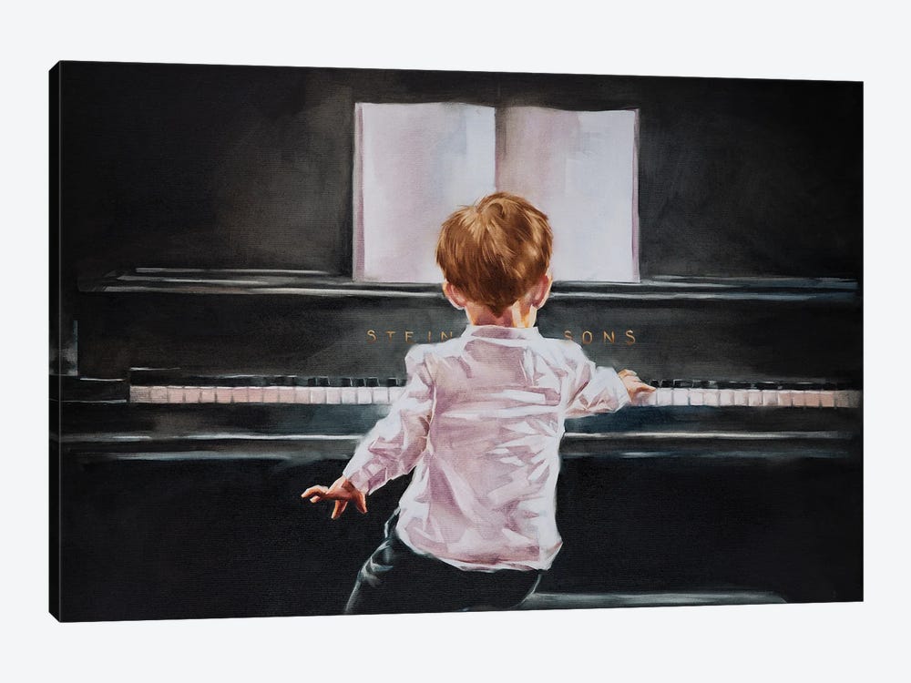 Young Virtuoso by Igor Shulman 1-piece Canvas Art