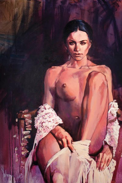 Lisa II by Igor Shulman multi panel art