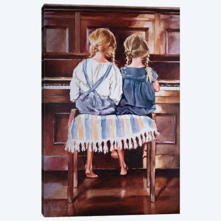 Sisters II Canvas Print #IGS141} by Igor Shulman Canvas Print