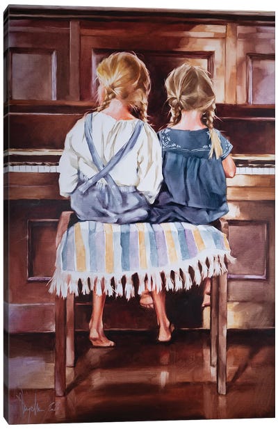 Sisters II Canvas Art Print - Igor Shulman