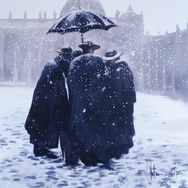 Igor Shulman: Winter In Italy by Igor Shulman
