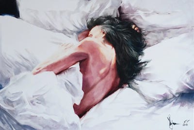 Cold Bed by Igor Shulman canvas print