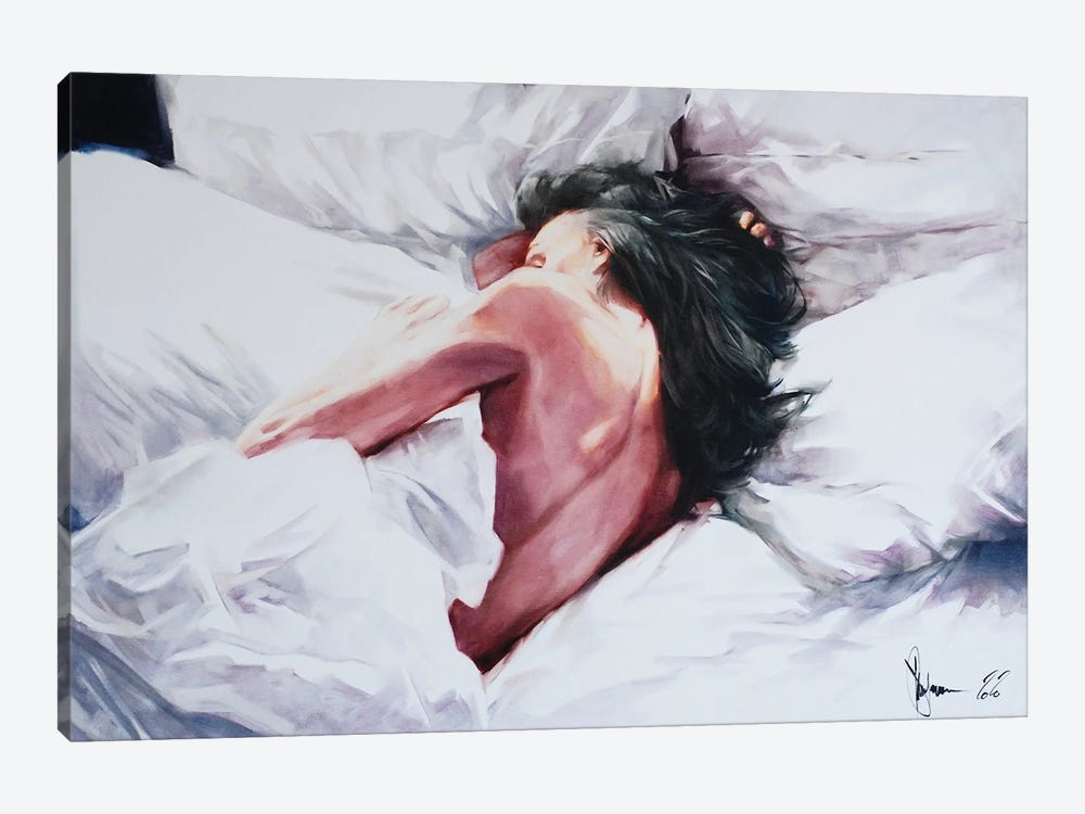 Cold Bed by Igor Shulman 1-piece Canvas Wall Art