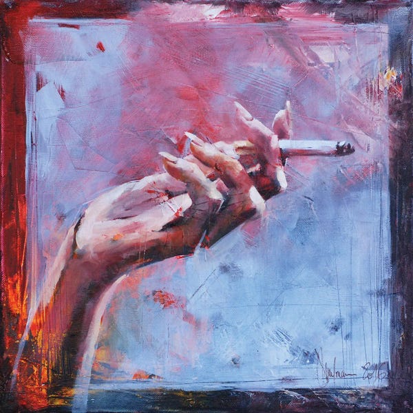 Smoking: Hand I by Igor Shulman
