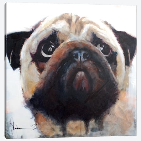 Dog III Canvas Print #IGS16} by Igor Shulman Canvas Artwork