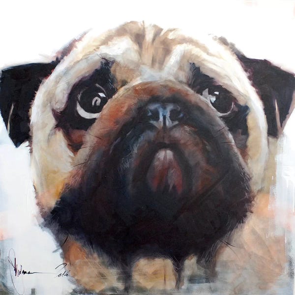 Pugs: Dog III by Igor Shulman