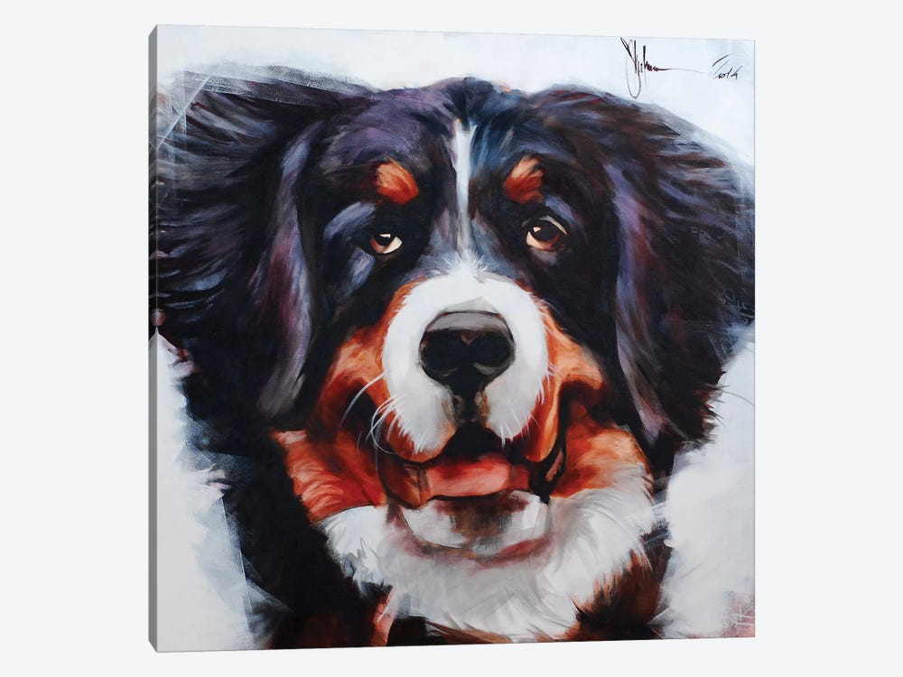 Dog V 1-piece Canvas Print