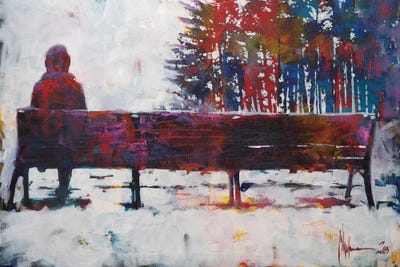 February by Igor Shulman framed wall art