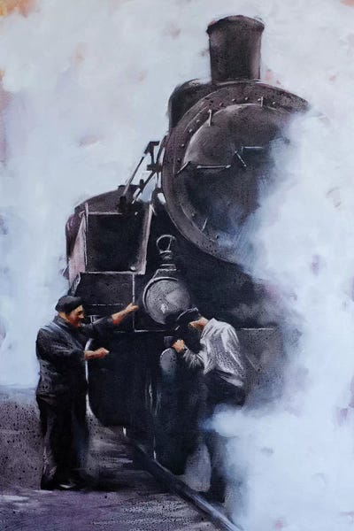 Steam Machines VI by Igor Shulman framed wall art