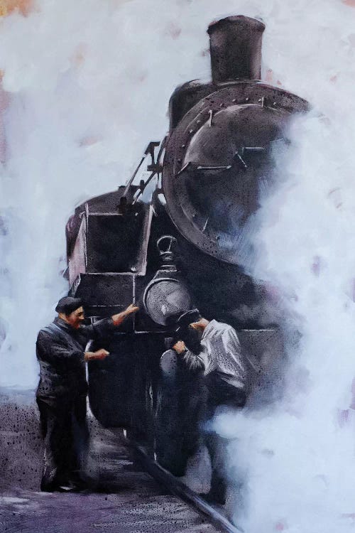 Steam Machines VI by Igor Shulman canvas print