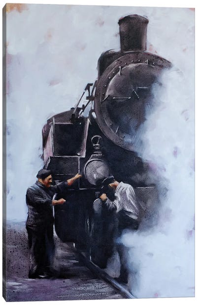 Steam Machines VI Canvas Art Print - Igor Shulman