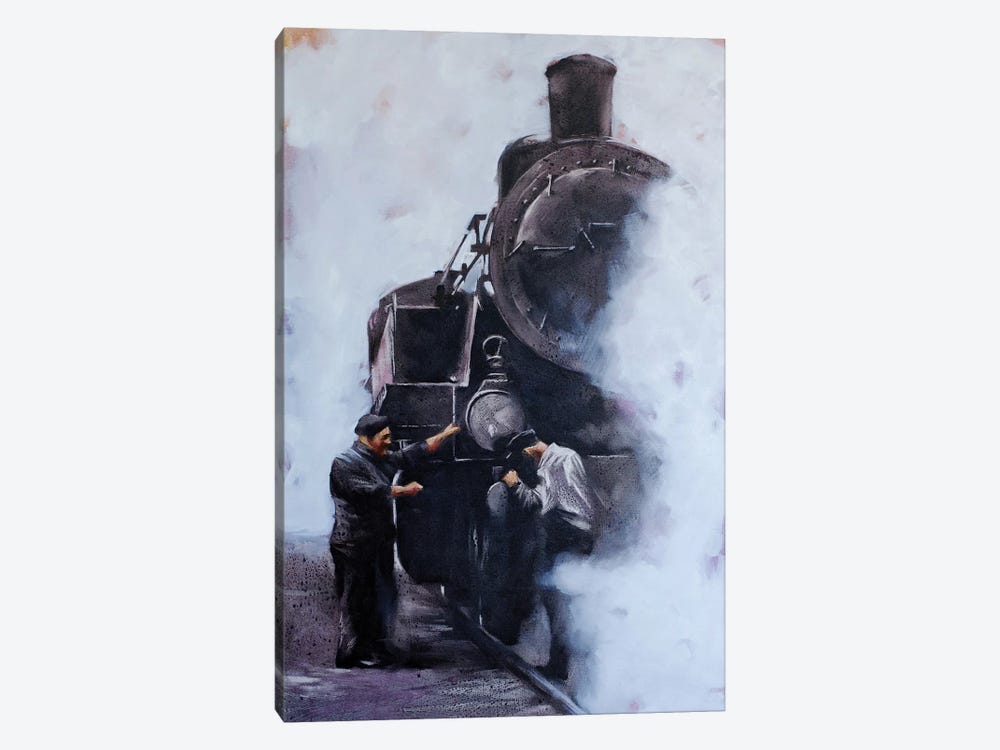 Steam Machines VI by Igor Shulman 1-piece Canvas Art Print