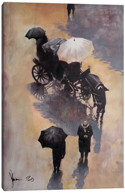 Barcelona Canvas Art Print - Carriage & Wagon Art