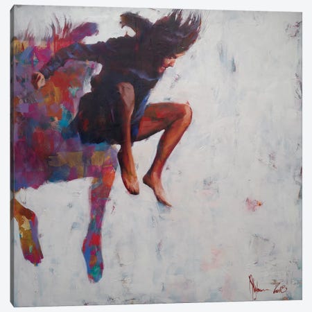Leap To Nowhere Canvas Print #IGS40} by Igor Shulman Canvas Art
