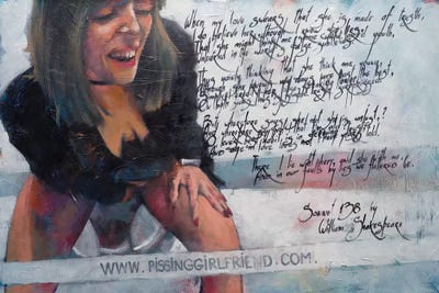 Listening Shakespeare by Igor Shulman multi panel art