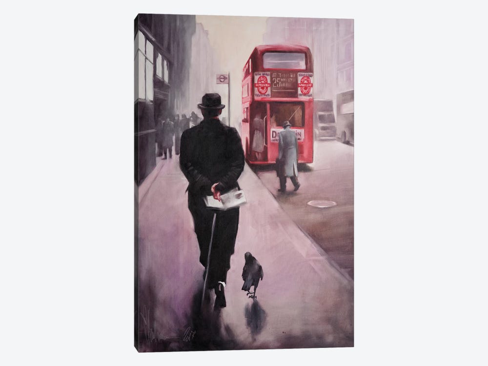 London Walking by Igor Shulman 1-piece Art Print
