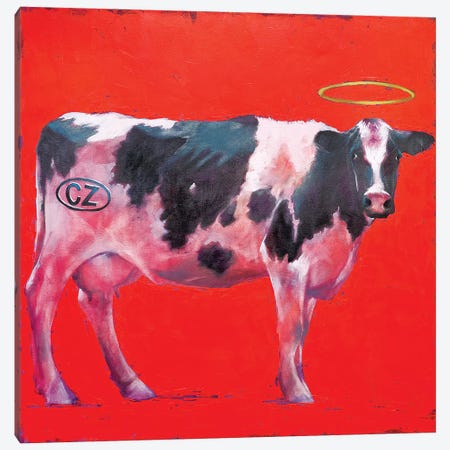 My Cow Canvas Print #IGS53} by Igor Shulman Canvas Print