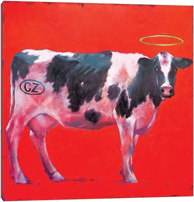 My Cow Canvas Art Print - Igor Shulman