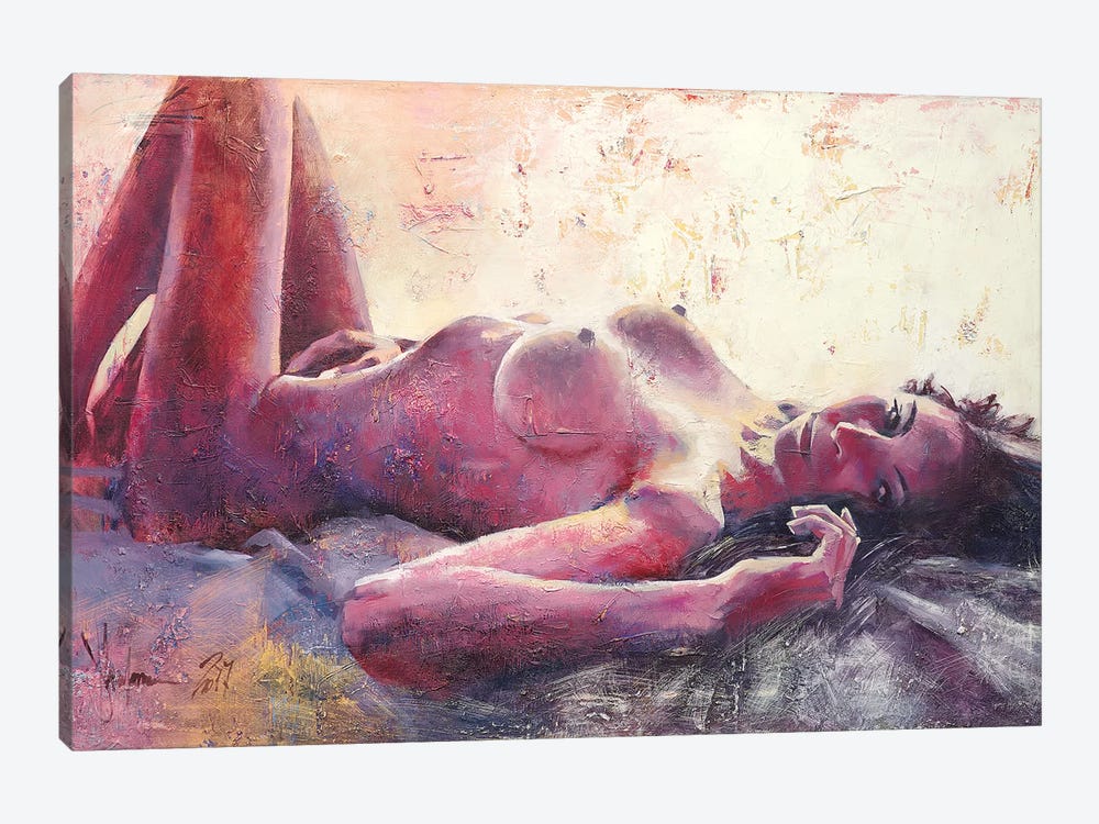 Nude#612 by Igor Shulman 1-piece Canvas Art