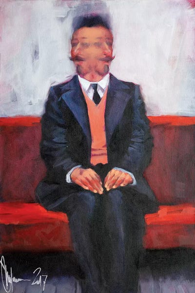 Selfportrait III by Igor Shulman canvas print