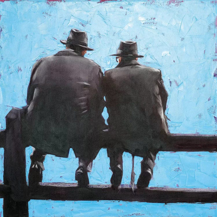 Serious Talk by Igor Shulman wall art