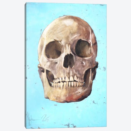 The Skull Canvas Print #IGS83} by Igor Shulman Canvas Artwork