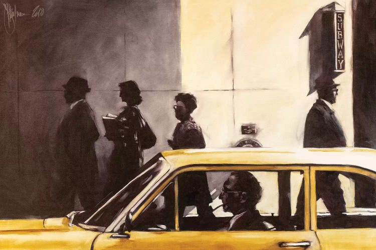 Night From Thursday To Friday by Igor Shulman wall art