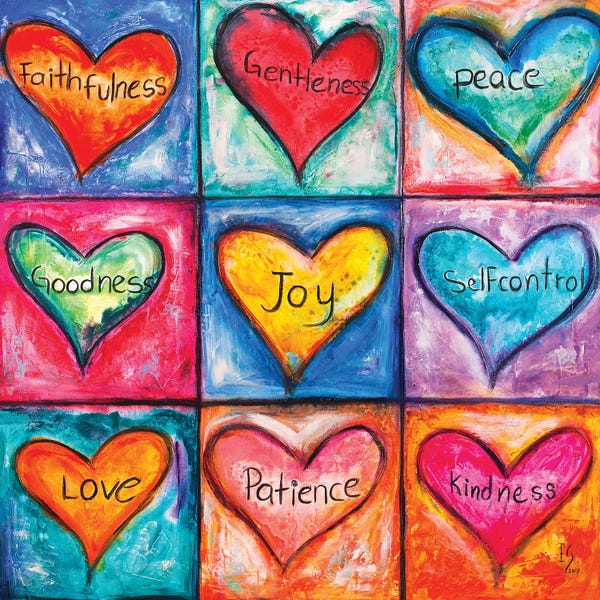 Hearts: The Fruit Of the Spirit by Ivan Guaderrama