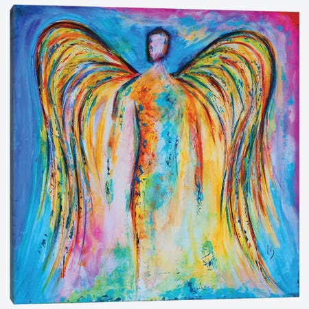 Angel Eternal Flame Canvas Print #IGU14} by Ivan Guaderrama Canvas Art