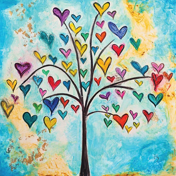 Hearts: Tree Of Life by Ivan Guaderrama