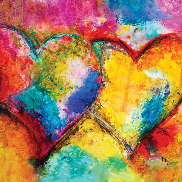 Hearts: Two Hearts by Ivan Guaderrama