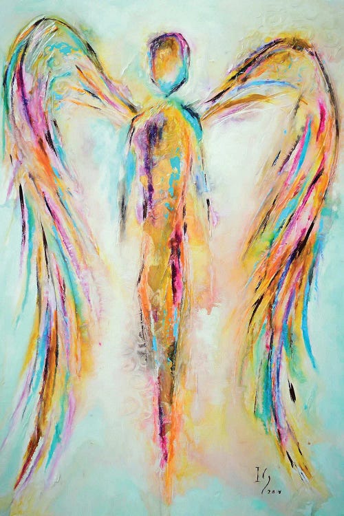 Angel in Heaven by Ivan Guaderrama wall art