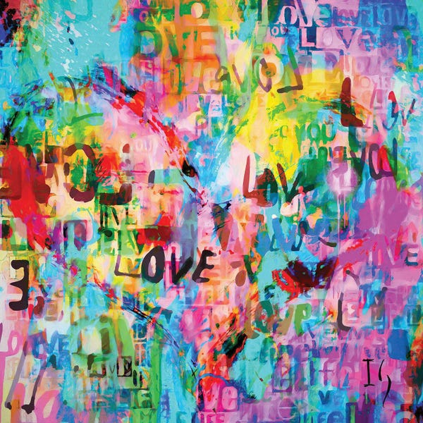 Colorful Abstracts: Endless Love by Ivan Guaderrama