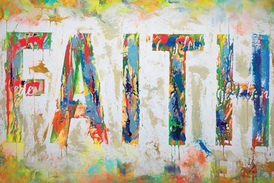 Faith by Ivan Guaderrama framed wall art