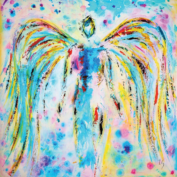 Heavenly Angel by Ivan Guaderrama wall art