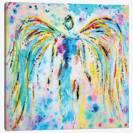 Heavenly Angel Canvas Print #IGU67} by Ivan Guaderrama Canvas Print
