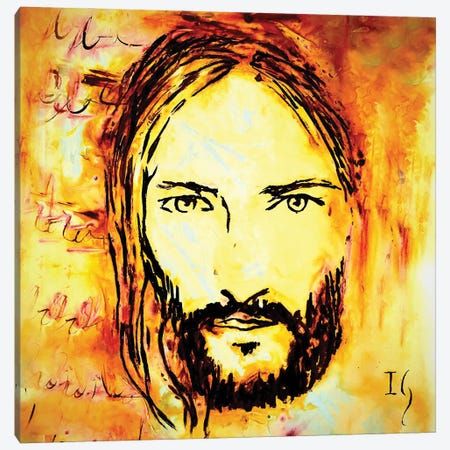 Jesus Canvas Print #IGU75} by Ivan Guaderrama Canvas Art