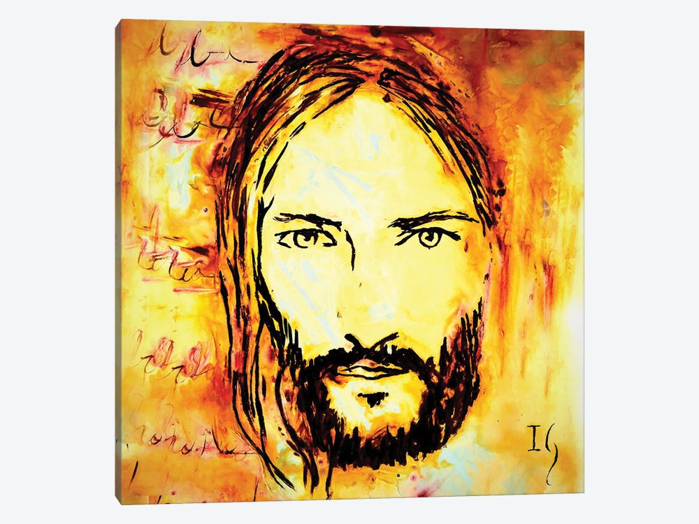 Jesus by Ivan Guaderrama 1-piece Canvas Wall Art