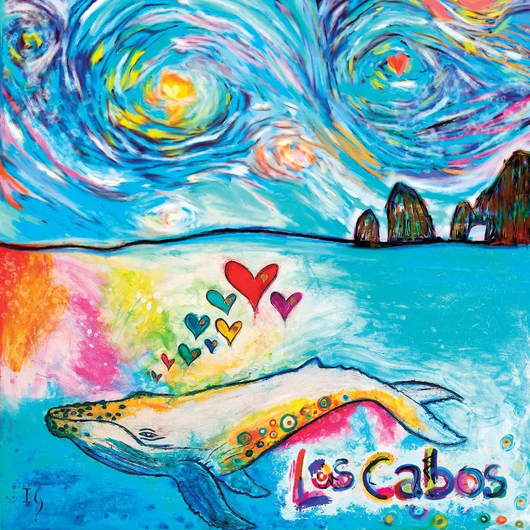 Los Cabos Whale by Ivan Guaderrama wall art