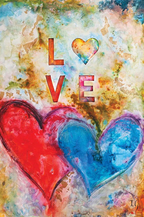 Love Is by Ivan Guaderrama wall art