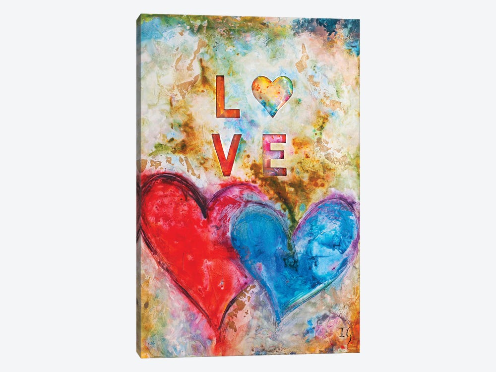 Love Is by Ivan Guaderrama 1-piece Canvas Print