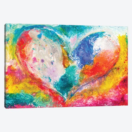 Love Just How You Are Canvas Print #IGU93} by Ivan Guaderrama Art Print