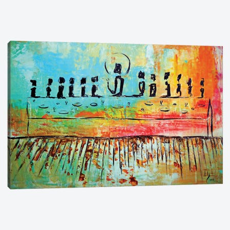 Love One Another Canvas Print #IGU96} by Ivan Guaderrama Canvas Art